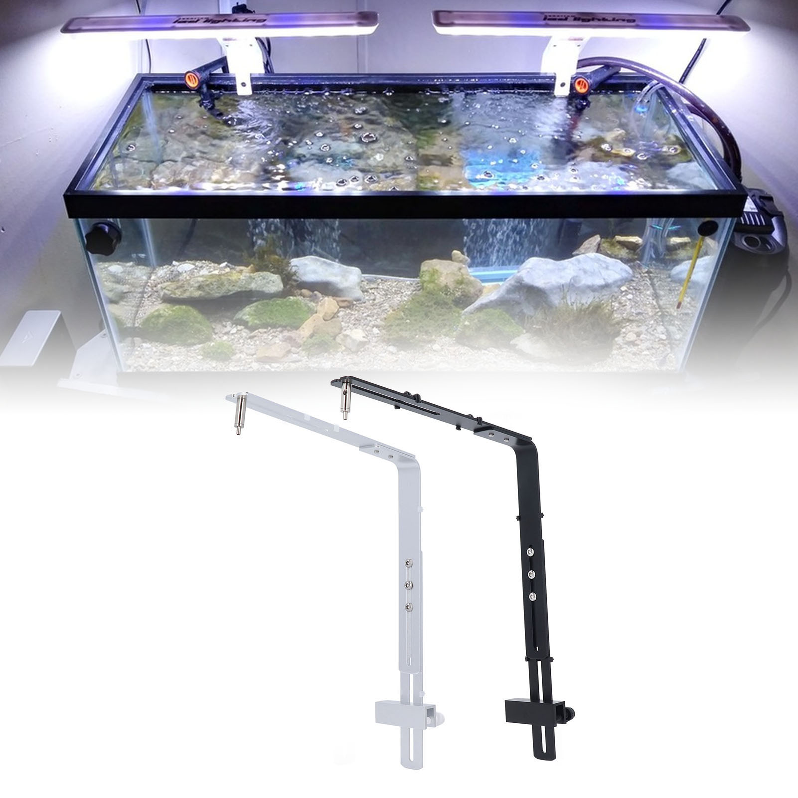 Aquarium Plant Holder - Akvaryum Lamba Standı Akvaryum Işık Braketi
