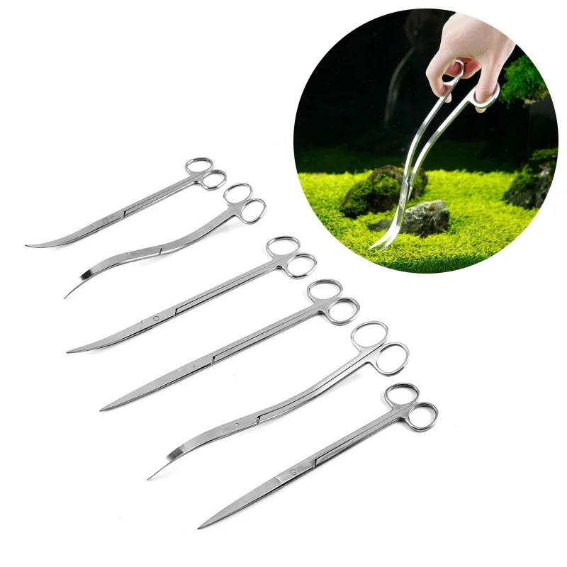 Aquarium Plant Holder - Akvaryum Makas Araçları Balık Tankı Cımbız
