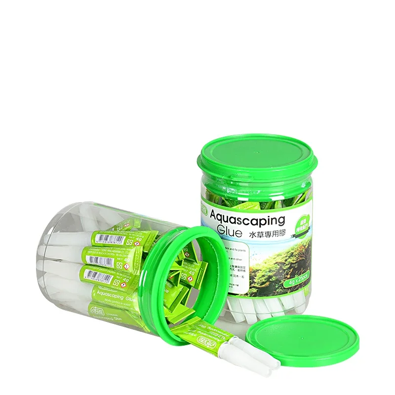 Planted Aquarium Moss - Instant anında tutkal Aquascaping tutkal sucul