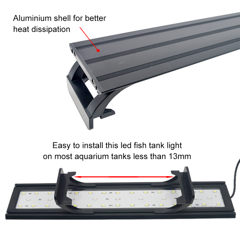 Akvaryum LED ışık 16-64CM balı - Aquarium Plant Light Spectrum incelemesi ve fiyatı