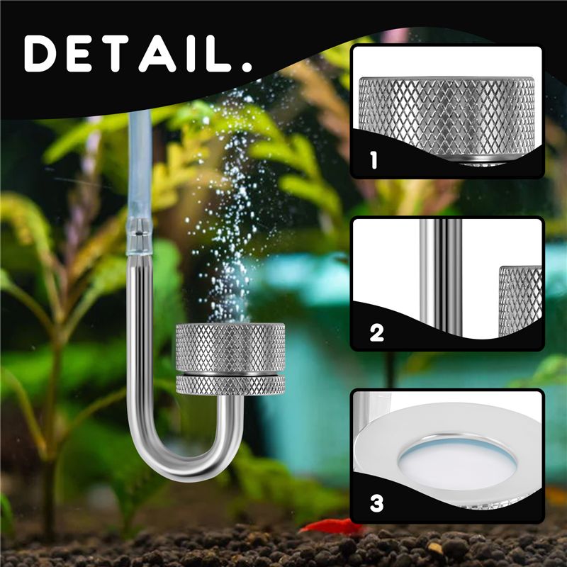 A53Q-Set CO2 Difüzör Atomizer  - Planted Aquarium Moss incelemesi ve fiyatı