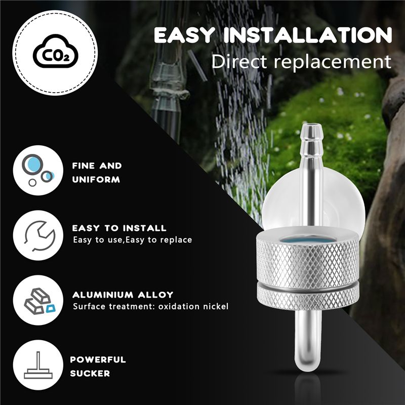 A53Q-Set CO2 Difüzör Atomizer  - Planted Aquarium Moss incelemesi ve fiyatı